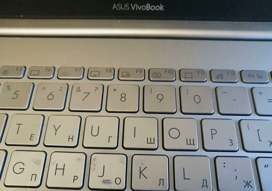 Замена кнопки на ноутбуке Asus фото