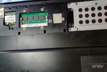 фото Замена оперативной памяти на ноутбуке Asus